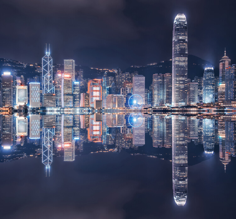 Принти на полотні Victoria Harbor
