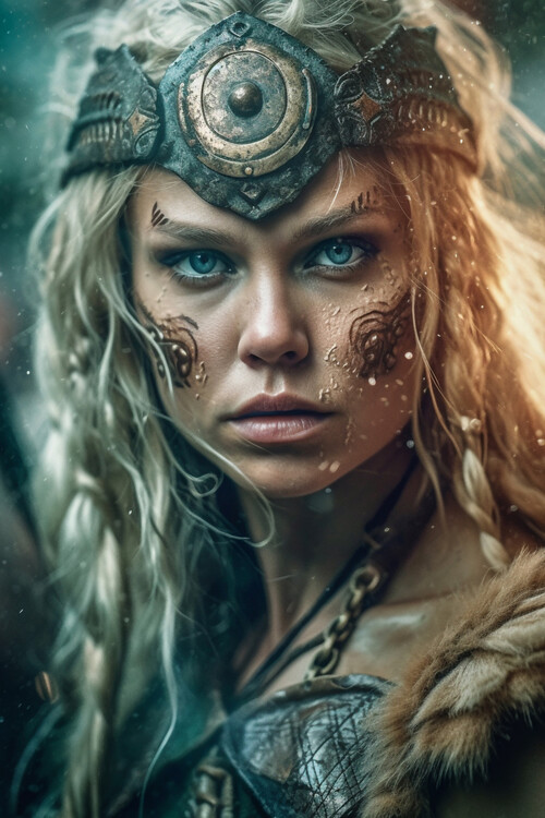 Poster Female Viking