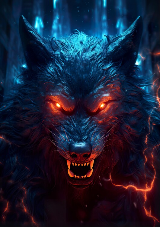 Poster Werewolf Dark Fantasy
