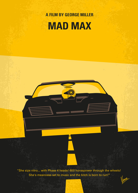 Плакат No051 Mad Max 1