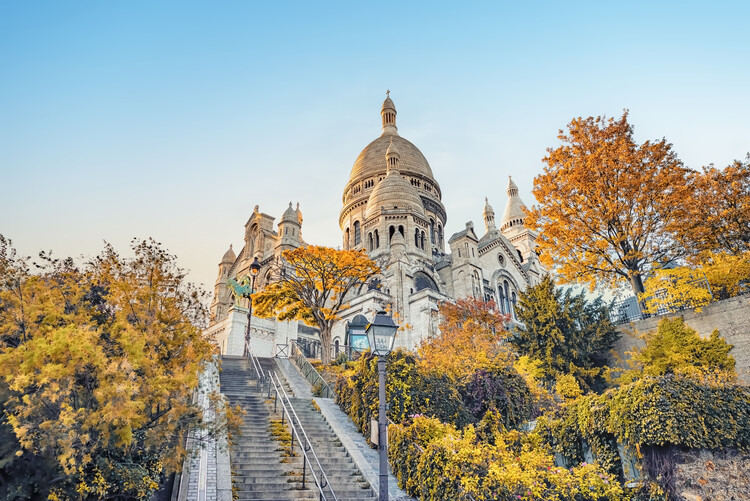 Poster Autumn In Montmartre