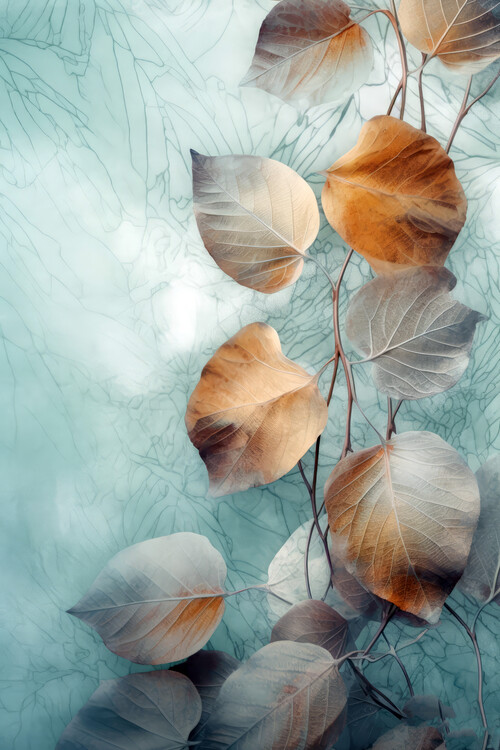 Plakat Artistic Leaves