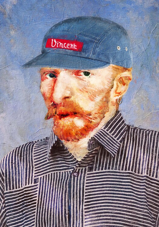 Poster Hipster Vincent
