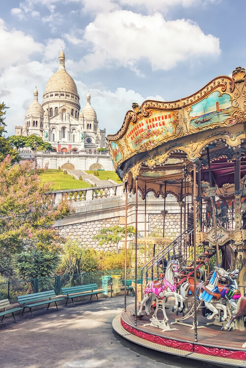 Poster Montmartre In Summer