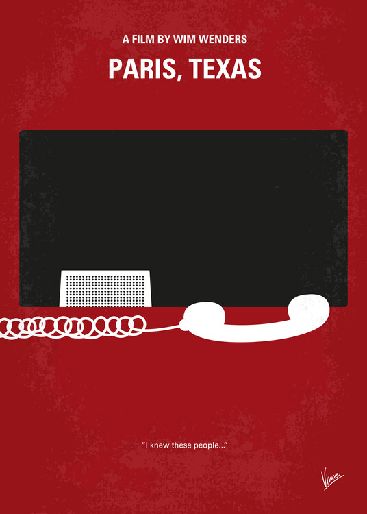 Плакат No062 Paris Texas