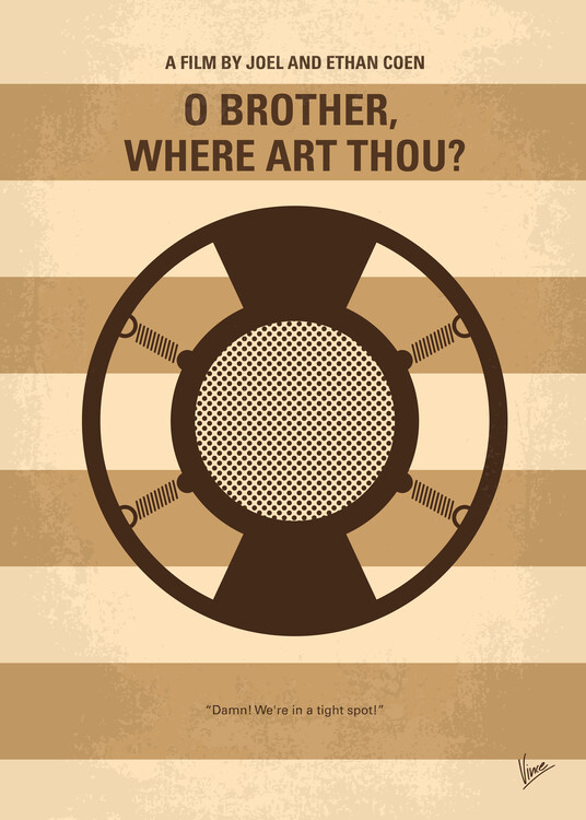 Плакат No055 O Brother Where Art Thou