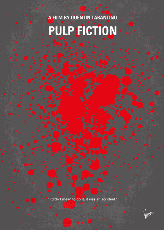 Плакат No067 Pulp Fiction