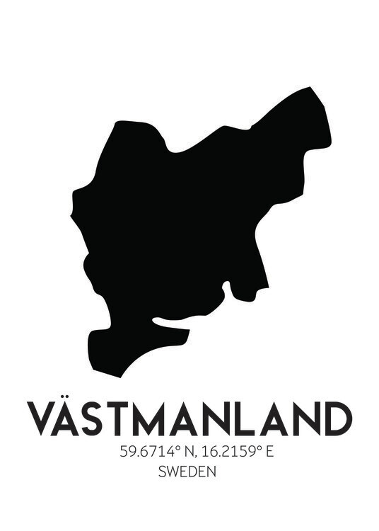 Poster Västmanland Sweden