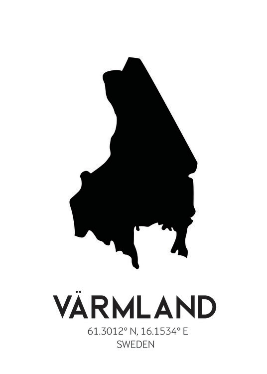 Poster Värmland Sweden