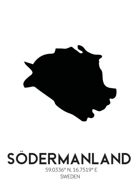 Poster Södermanland Sweden