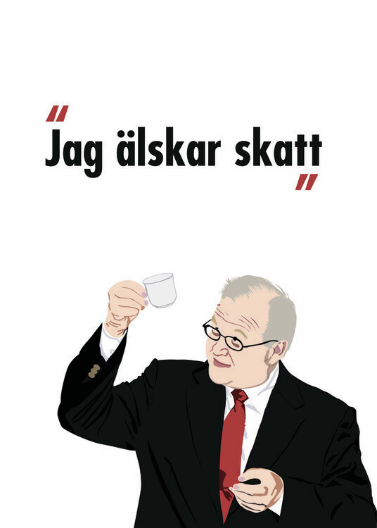 Poster Jag älskar Skatt Göran Persson