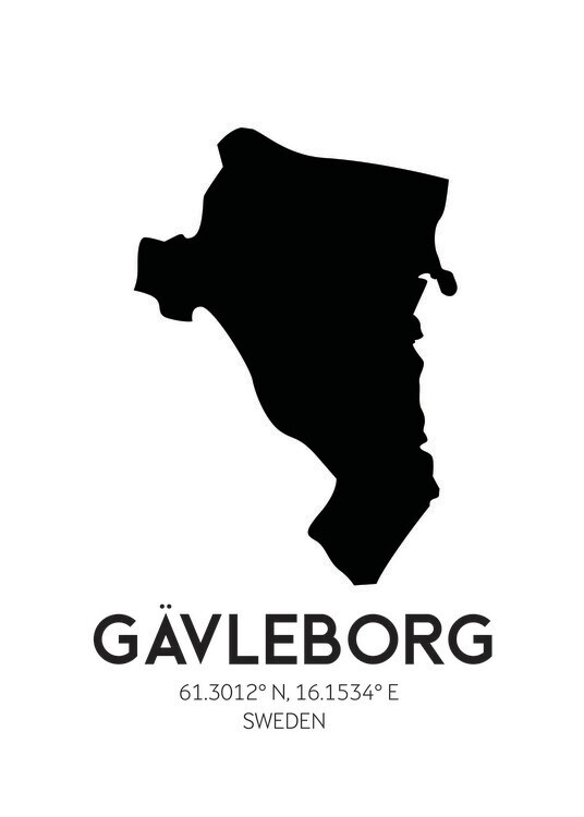 Poster Gävleborg Sweden