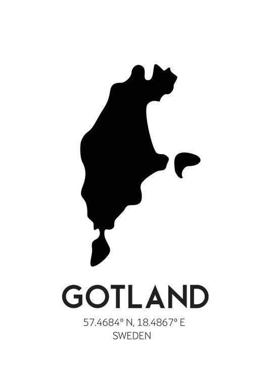 Poster Gotland Sweden