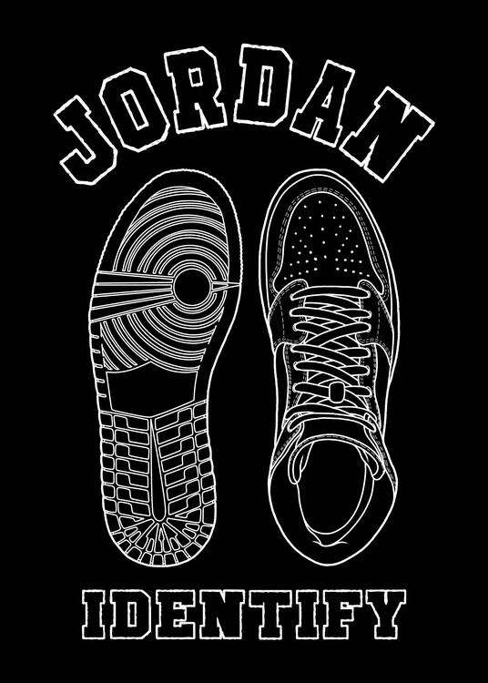 Poster sneaker identify