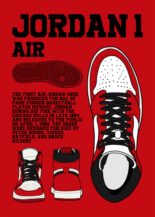 Poster story retro 1 sneaker