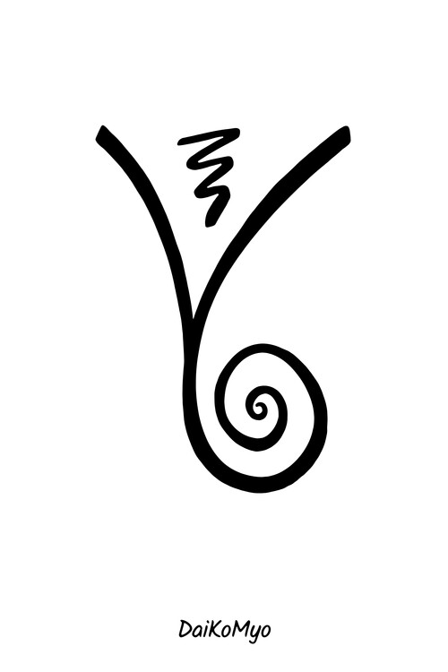 Poster DaiKoMyo Reiki Symbol