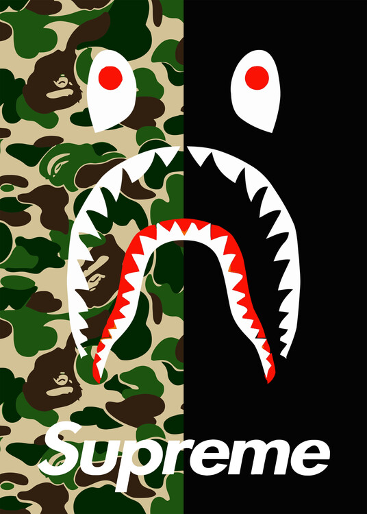 Poster camo ape
