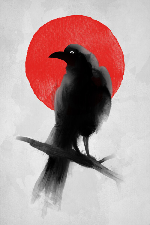 Poster Ink crow