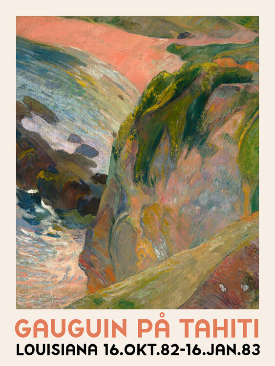 Poster Above the Sea (Colourful Exhibition) - Paul Gauguin