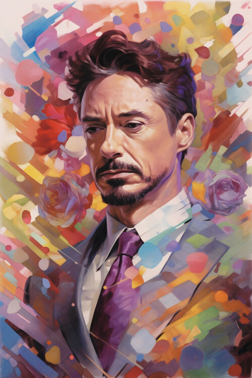 Poster Watercolor Tony Painting