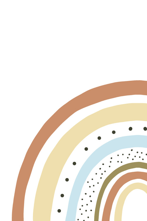 Poster Boho Rainbow
