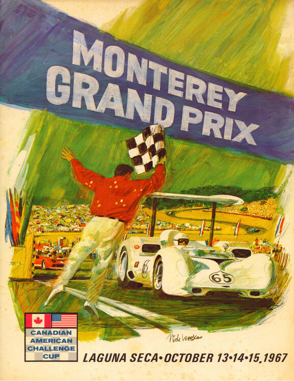Poster Monterey Grand Prix 1967