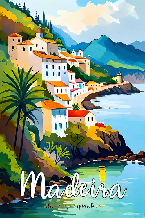 Poster MADEIRA | Portugal : Island of Inspiration