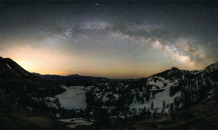 Plakat Milky Way Galaxy Night Sky