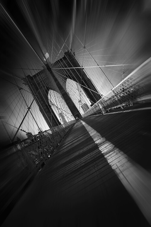 Canvas Print Brooklyn bridge