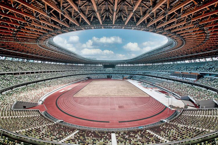Poster Tokyo 2020 Olympic Stadium