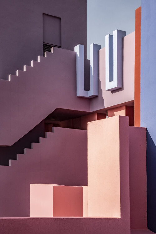Canvas Print Muralla Roja #10