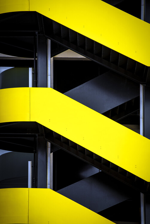 Poster Yellow Stairs