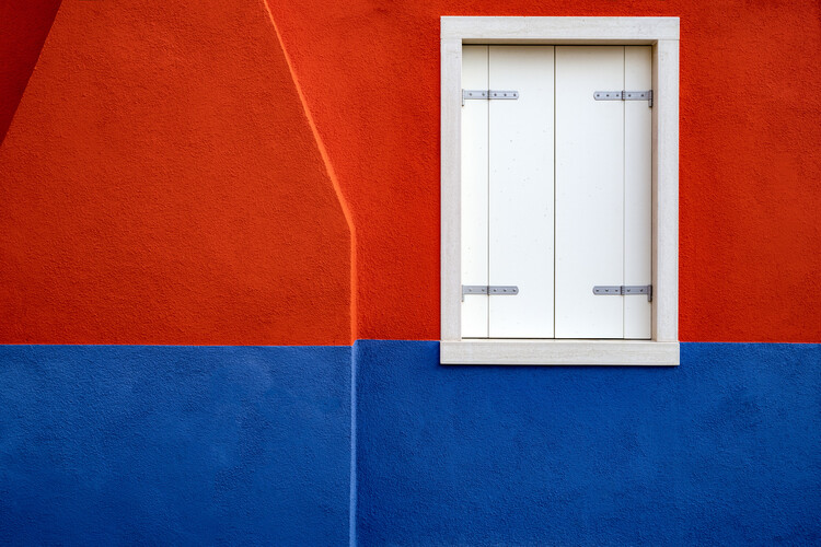 Levně Plakát, Obraz - Red, white and blue, Linda Wride, 40 × 26.7 cm