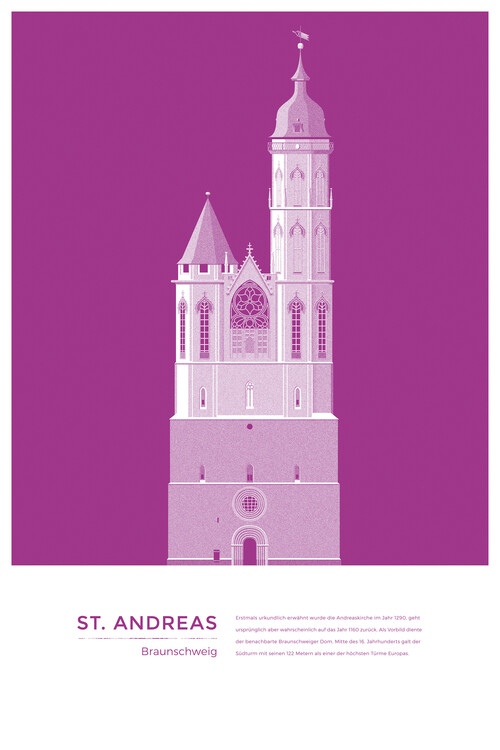 Poster Michael Kunter - St. Andreas Braunschweig