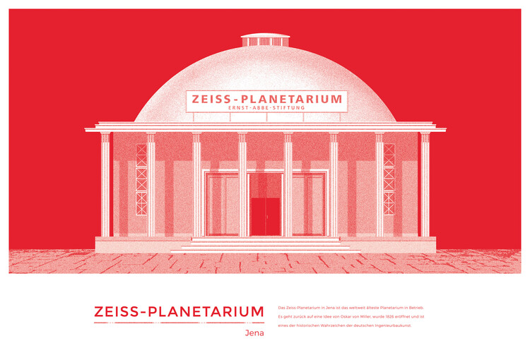 Poster Michael Kunter - Zeiss Planetarium Jena