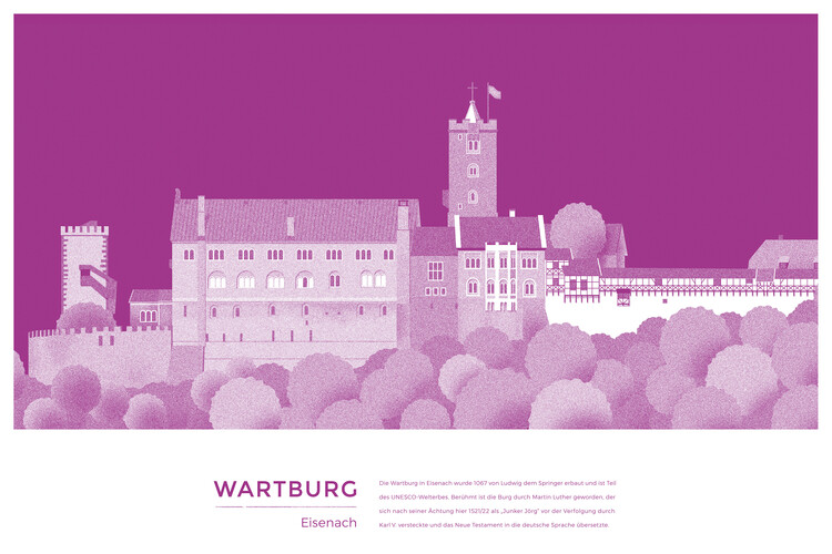 Poster Michael Kunter - Wartburg Eisenach