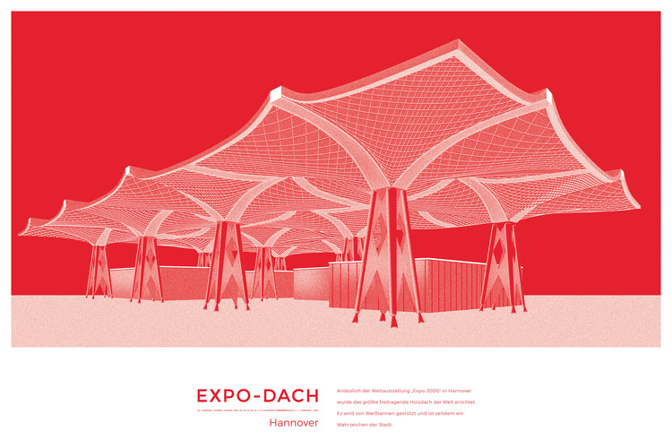 Poster Michael Kunter - Expo-Dach Hannover