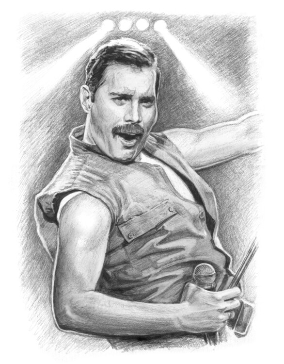 Plakat Mercury Queen show
