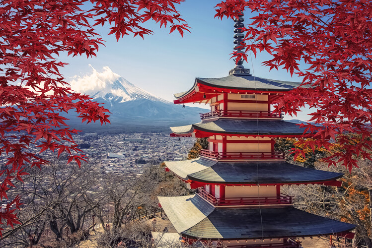 Poster Japanese Autumn