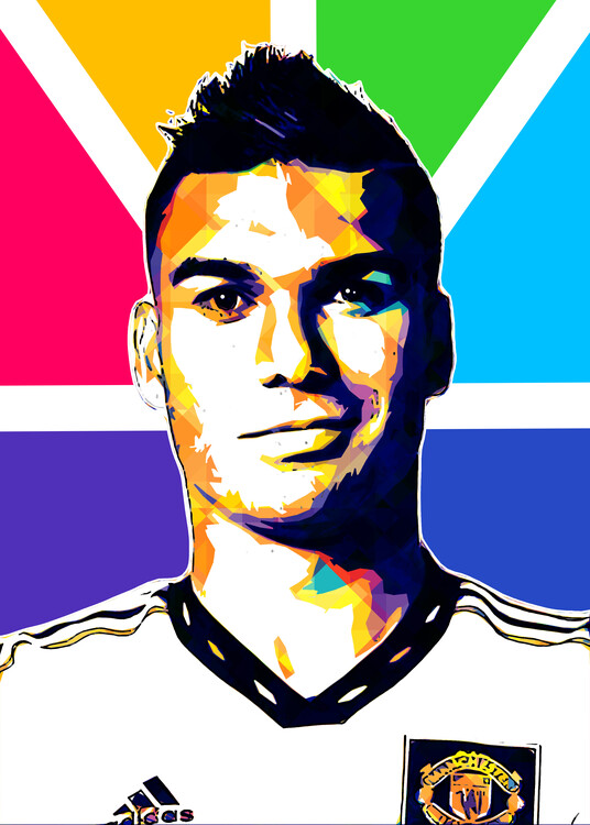 Poster Football Player