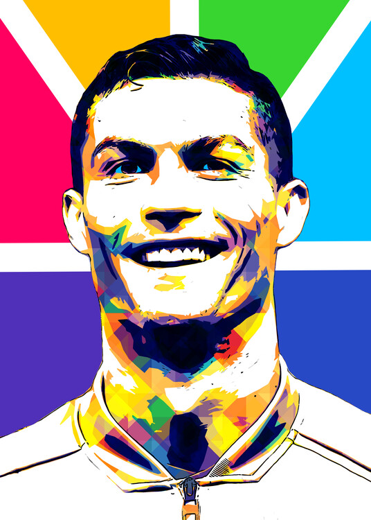 Canvas Print Football Player