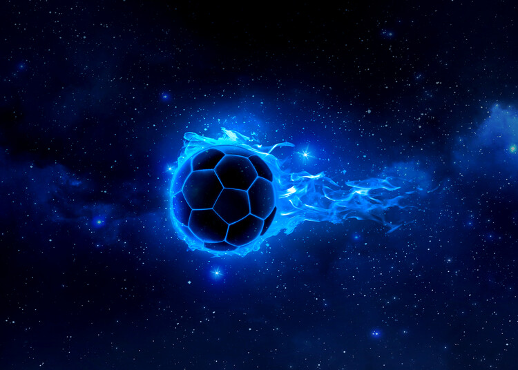 Poster Cosmic soccer