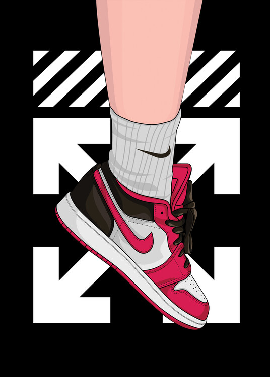 Poster Rich Sneakers Art.