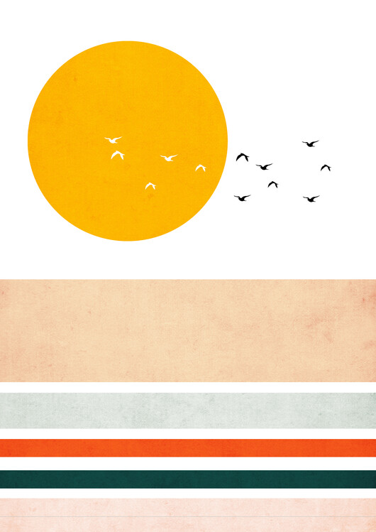 Poster Calm day vintage
