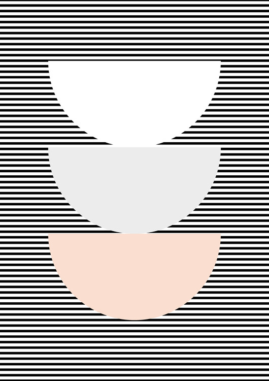 Poster Mid Century Vase