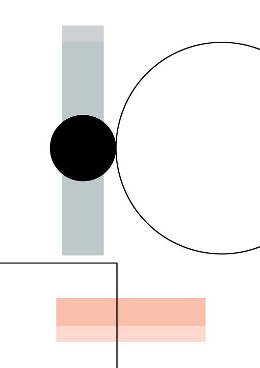 Poster Haus 1 geometric