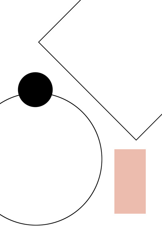 Poster Haus 2 geometric