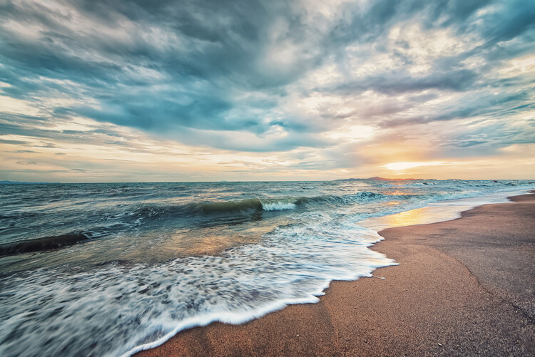 Poster Sunset On The Beach