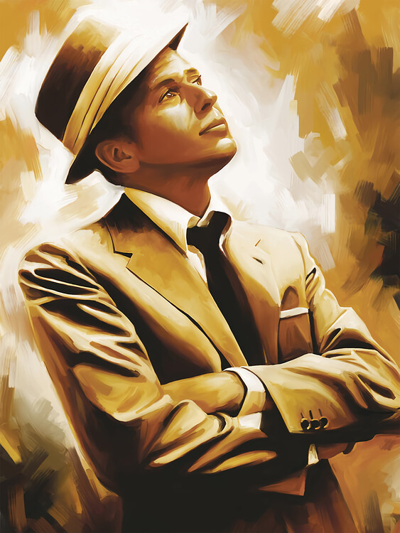 Poster F.SINATRA WATERCOLOR