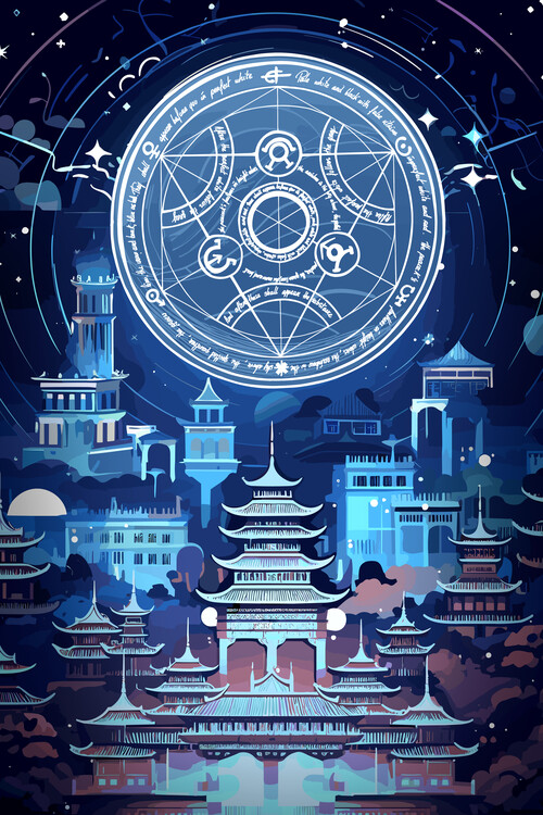 Poster Human Transmutation Circle ( Poster) Fullmetal Alchemist